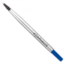 Refill roller Quink standard - punta fine  - metallo - blu - Parker