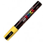 Marcatore a base d'acqua Uni Posca PC5M - punta  tonda media da 1,8mm a 2,5mm - giallo - Uni Mitsubishi