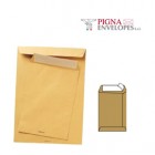 Busta a sacco Multi Strip - strip adesivo - 19 x 26 cm - 100 gr - carta riciclata FSC - avana - Pigna Envelopes - conf. 500 pezzi