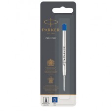 Refill sfera Quink standard - punta large - metallo - blu - Parker Refill sfera Quink standard - punta large - metallo - blu - Parker