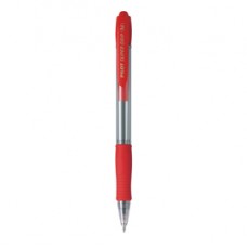 Penna a sfera a scatto Supergrip - punta media 1,0mm - rosso - pilot Penna a sfera a scatto Supergrip - punta media 1,0mm - rosso - pilot