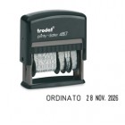 Timbro Printy Dater Eco 4817 Datario + Polinomio - 3,8 mm - autoinchiostrante - Trodat