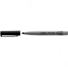 Marcatori permanente Marking a base d'alcool - punta pocket tonda 1,10mm - nero - Bic - conf. 12 pezzi