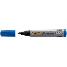 Marcatori permanente Marking a base d'alcool - punta tonda 1,70mm - blu - Bic - conf. 12 pezzi