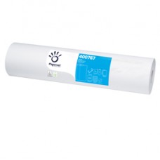 Lenzuolino medico Eco 80 - diametro 14,5 cm - 59,5 cm x 77 mt - bianco - Papernet