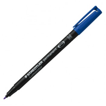 Pennarello Lumocolor Permanent 317  - punta 1,0mm - blu - Staedtler
