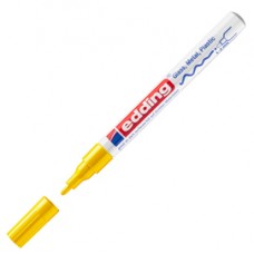 Marcatore 751 a vernice - punta fine da 1,0 a 2,0mm - giallo - Edding Marcatore 751 a vernice - punta fine da 1,0 a 2,0mm - giallo - Edding