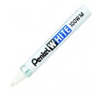 Marcatore White Marker - punta media 3,9mm - bianco - Pentel Marcatore White Marker - punta media 3,9mm - bianco - Pentel