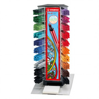 Pennarello Pen 68 - colori assortiti - Stabilo - expo 240 pezzi Pennarello Pen 68 - colori assortiti - Stabilo - expo 240 pezzi