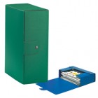 Scatola progetto Eurobox - dorso 12 cm - 25x35 cm - verde - Esselte