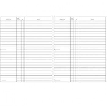 Registro libro soci SPA/SRL - 31 x 24,5 - 47pg - numerate - Edipro