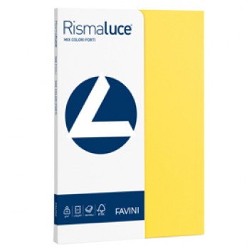 Carta Rismaluce Small - A4 - 90 gr - mix 5 colori - Favini - conf. 100 fogli