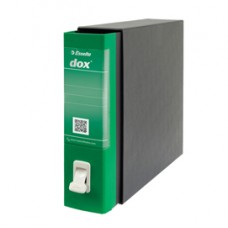 Registratore Dox 2 - dorso 8 cm - protocollo 23x34 cm - verde - Esselte Dox