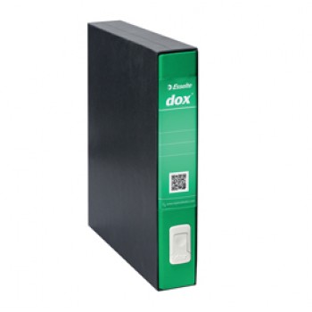 Registratore Dox 4  - dorso 5 cm - commerciale 23x29,7 cm - verde - Esselte Dox