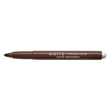 Pennarello Turbomaxi Monocolore - punta ø5mm - marrone - Giotto