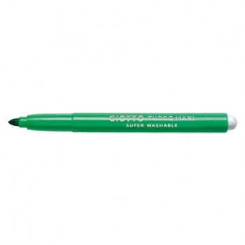 Pennarello Turbomaxi Monocolore - punta ø5mm - verde chiaro - Giotto