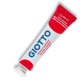 Tempera Tubo 7 - 21ml - rosso carminio - Giotto