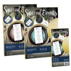 Carta metallizzata Special Events - A4 - 120 gr - rosa - Favini - conf. 20 fogli