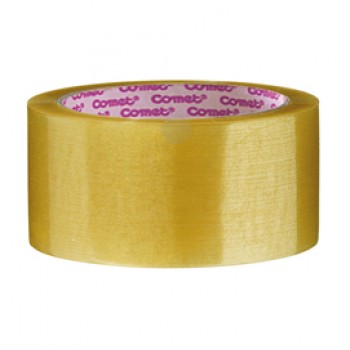 Nastro adesivo - 5 cm x 66 m - PPL - trasparente - Comet