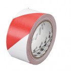 Nastro adesivo vinilico 767 - 5 cm x 33 m - bianco/rosso - Scotch