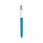 Penna a sfera a scatto  multifunzione  4 Colours Classic  - punta 1,0mm - nero, blu, rosso, verde - Bic -  conf. 12 pezzi