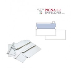 Busta Silver80 Strip FSC - internografata - senza finestra - 11,4 x 16,2 cm - 80 gr - bianco - Pigna Envelopes - conf. 25 pezzi