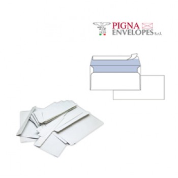 Busta Silver80 Strip FSC - internografata - senza finestra - 11,4 x 16,2 cm - 80 gr - bianco - Pigna Envelopes - conf. 25 pezzi
