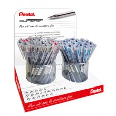 Penna sfera SuperB - colori assortiti (blu/rosso/nero - Pentel - expo 96 pezzi Penna sfera SuperB - colori assortiti (blu/rosso/nero - Pentel - expo 96 pezzi