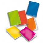 Maxiquaderno Monocromo - A4 - 1 rigo - 70 fogli - 80gr - 4 fori - microperforato - spiralato - Pigna