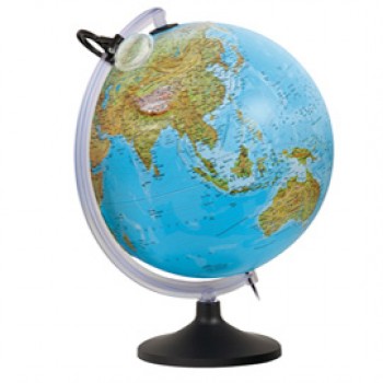 Globo geografico a rilievo illuminato Uranio - diametro 30 cm - Tecnodidattica Globo geografico a rilievo illuminato Uranio - diametro 30 cm - Tecnodidattica