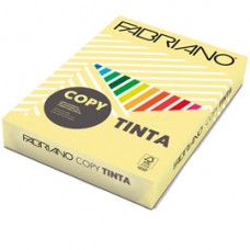 Carta Copy Tinta - A3 - 80 gr - colore tenue banana - Fabriano - conf. 250 fogli