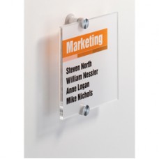 Targa per porte/pareti Crystal Sign - 14,8 x 14,8 cm - Durable Targa per porte/pareti Crystal Sign - 14,8 x 14,8 cm - Durable