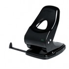 Perforatore 860 - max 60 fogli - 2 fori - passo 8 cm - nero - Lebez