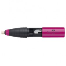 Temperamatite Twist Combi con gomma con contenitore - 1 foro- Faber Castell