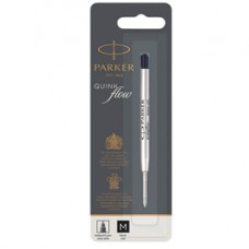 Refill sfera QuinkFlow - punta media - metallo - nero - Parker Refill sfera QuinkFlow - punta media - metallo - nero - Parker