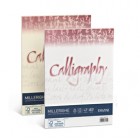 Carta Calligraphy Millerighe - A4 - 200 gr - bianco 01 - Favini - conf. 50 fogli