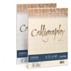 Carta Calligraphy Canvas - A4 - 200 gr - bianco 01 - Favini - conf. 50 fogli