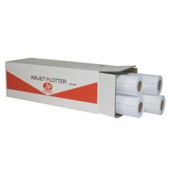 Carta JP One P.90M - per plotter inkjet - 625 mm x 50 mt - 90 gr - opaca - bianco - As Marri