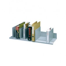 Portariviste - 10 separatori mobili - 80,2 x 27,5 x 21 cm - grigio - Paperflow Portariviste - 10 separatori mobili - 80,2 x 27,5 x 21 cm - grigio - Paperflow