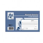 Blocco ricevute generiche - 33 fogli 3 copie autoricalcanti - 9,9 x 17cm - Edipro