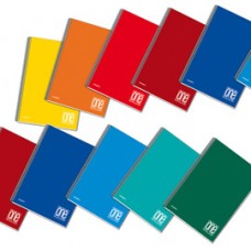Maxiquaderno One Color - A4 - s/fori - 60 fogli - 80 gr - quadretto 5 mm - spiralato - Blasetti
