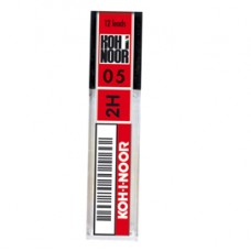 Micromine - mina 0,5mm - gradazione 2H - Koh.I.Noor - astuccio 12 mine