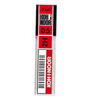 Micromine - mina 0,5mm - gradazione 2H - Koh.I.Noor - astuccio 12 mine