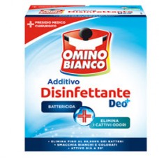 Additivo Omino Bianco disinfettante per tessuti - 450 gr - Omino Bianco