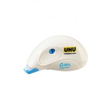 Correttore a nastro Compact Mini - 5 mm x 6 m - plastica riciclata - Uhu