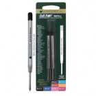 Refill per sfera Parker - punta media - nero  - Monteverde - conf. 2 pezzi