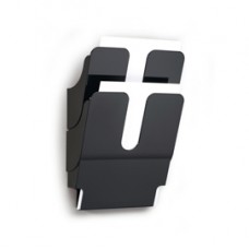 Display da parete Flexiplus - 2 tasche A4 - nero - Durable Display da parete Flexiplus - 2 tasche A4 - nero - Durable