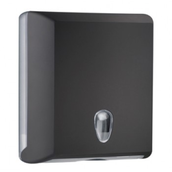 Dispenser asciugamani piegati EColored - 29 x 10,5 x 30,5 cm - vesuvian black - Mar Plast