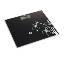 Bilancia elettronica Pesapersone - 26 x 30 x 1,7 cm - capacità massima 150 kg - nero - Melchioni