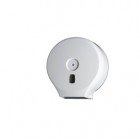 Distributore Basica per carta igienica in rotoli Mini Jumbo - 28,2x12x29,4 cm - bianco - Medial International